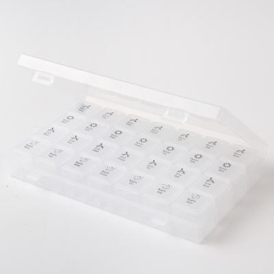 China 2020 Hot Selling Braille Plastic Box Food Grade Organizer 2020 Weekly Pill Organizer personalizedEco-friendly Eco-friendly Weekly Pill Organizer for sale