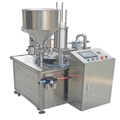 Chine Machine de scellage de remplissage de tasses de yogourt en acier inoxydable 3000-4000pcs/h Capacité à vendre