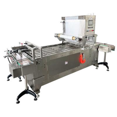 Cina 380v 50hz MAP Tray Sealer System 0.4-0.6Mpa PP Tray Packaging Machine in vendita