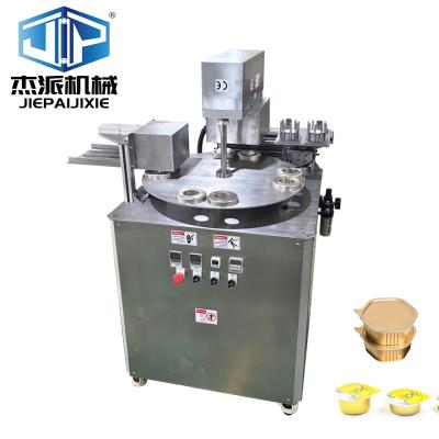 China Customizable Aluminum Foil Container Food Tray Sealer Machine for sale