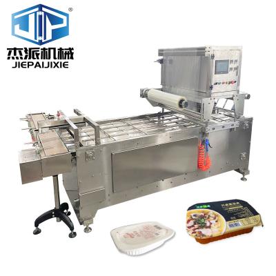 China Packaging Form Tray / Bowl / Container Automatic Tray Sealing Machine Stainless Steel for sale