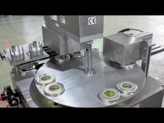 Customizable Rotary Food Tray Sealer Machine for Aluminum Foil Container