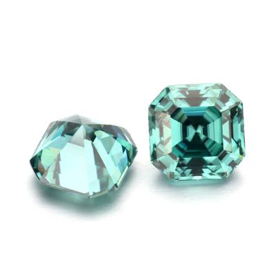 China Quality Emerald Cushion Cut Wholesale Lab Created Gemstone Emeralds Cushion Cut for sale