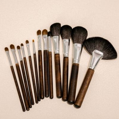 China Make Up Brush Set Hot Selling Makeup Brush Holder With Single Lid Makeup Brush, Custom Logo Free Samples 12 Pcs Makeup Brush Set for sale