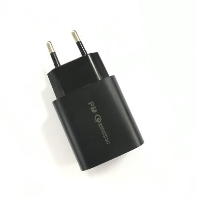 China DC USB/Type-c 5v 3a 9v 2a 12v 1.5a DC adapter PD20W from kc certificate/AC for sale