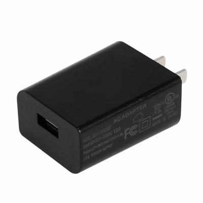 China ABS+PC 5V/9V/12V 18W factory price flame retardant material usb charger with CCC UL PSE CE for sale