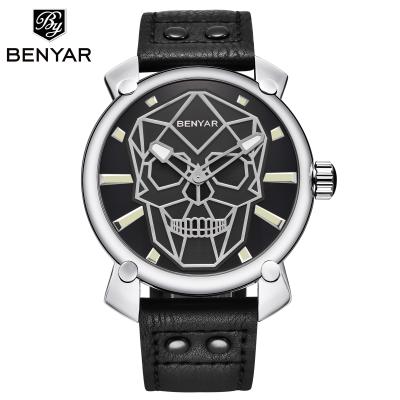 China Water Resistant Benyar 5132 3ATM Quartz Water Resistant Fashion Wristwatches For Men With Long Strap for sale