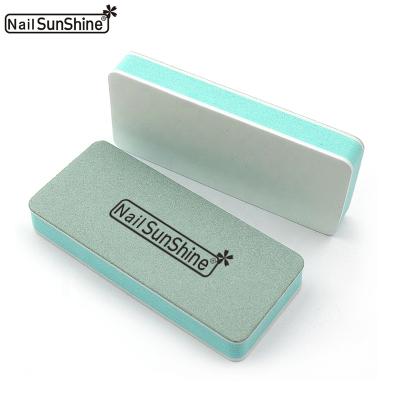 China [9x4cm] Eco-friendly Disposable Nail Buffer Block Nail Block High Elastic Buffing Disposable Polish Nail Buffer Nails Bright for sale