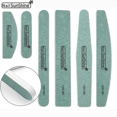 China Professional Eco-friendly Factory Wholesale Silicon Sand Nail File Sponge Nail Buffer Nail Vernishing High Elastic Sunshine for sale