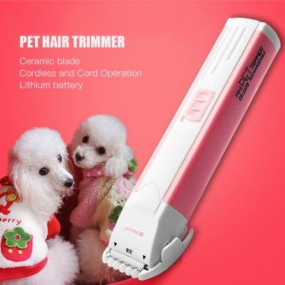 China Viable Trimmer Shaving Machine Pet Grooming Kit Dog Clippers Cordless Professional Cat All Body Small Areas for sale