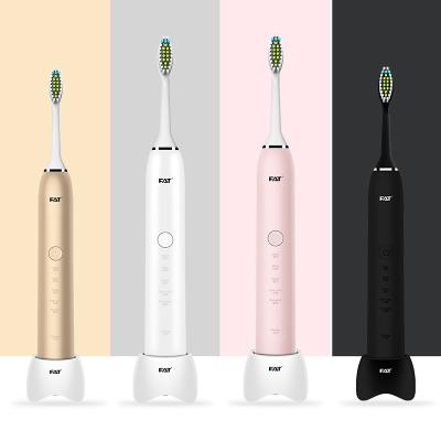 China 2021 Luxury Fashion Smart Battery Operated Whitening Sonic Electric Toothbrush For Teeth Deep Cleansing Oral Care for sale