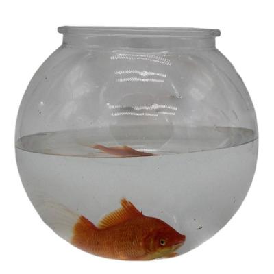 China Viable Betta Fish Aquariums, Plastic Bowl Drum, 1/2 Gallon for sale