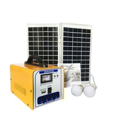 China Cheap Price 30W Home Solar Panel Kit Indoor Lighting Energy System With Led Bulbs Mini Solar Power System For Home for sale