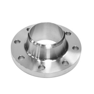 China OEM Aluminum Custom Machining Service Aluminum Parts Steel CNC Milling Automotive Parts Service CNC Machined For Welded Neck Flange for sale