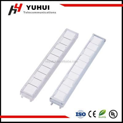 China ABS 10 pair crown hinged plastic label holder for sale