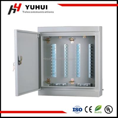 China Fixed in Krone Module 300 pair distribution box, indoor&outdoor wall mount metal box, telephone distribution box, for sale