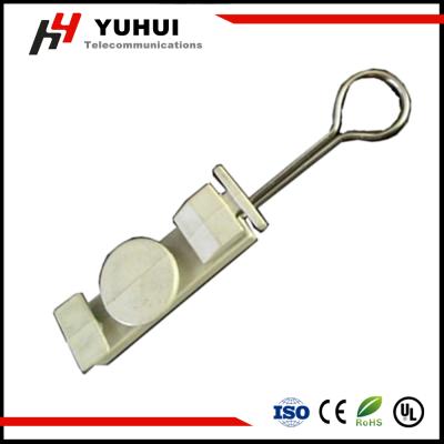 China FTTB Optical Cable Rack Fiber Optic Clamps Plastic Clamps for sale