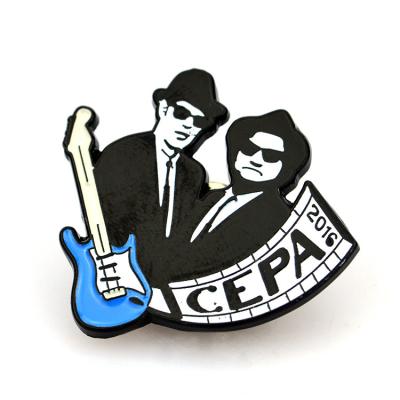 China Wholesale Eco-Frendly OEM ODM Metal Crafts Badge Lapel Pin Custom Enamel Pins Hard Enamel Pins for sale