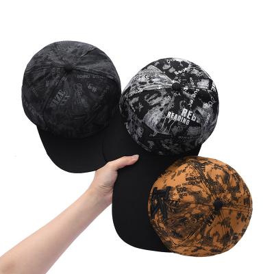 China 2022 Customs JOINT hip hop baseball cap for men and women Korean hip hop trend personality flat cap Rolling Stone hat trucker hat for sale