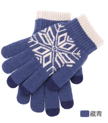 China Men's logo sale wool cashmere warm knitted magic touchscreen/fashion/touchscreen gloves comfortable warm winter custom fashion for sale