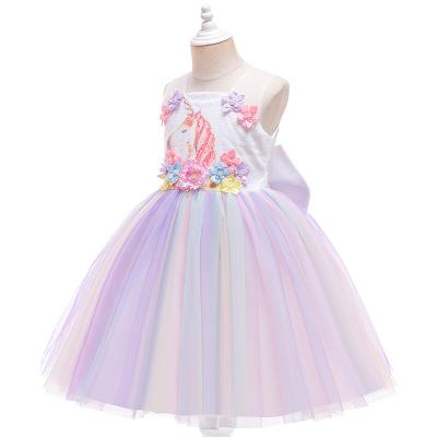 China Vintage Princess Style Clothing Floral Breathable Wholesale Boutique Clothes White Cotton Baby Girl Bridesmaid Dresses for sale