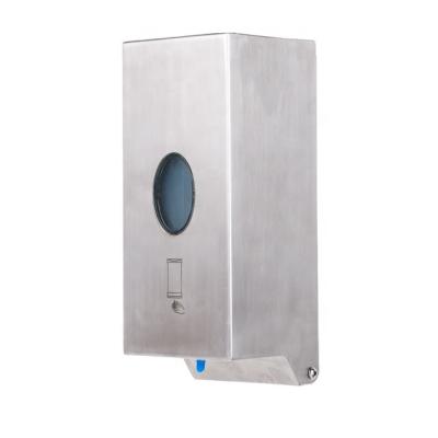 China Modern Hotel Washroom CE Hygenic Touchless Automatic Soap Dispenser Stainless Steel for sale