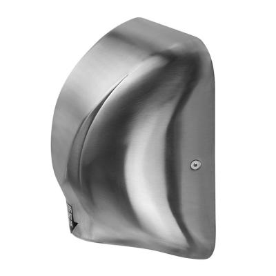 China 304 Stainless Steel Bathroom Appliances Stainless Steel Electronic Air Jet Auto Hand Dryer for sale