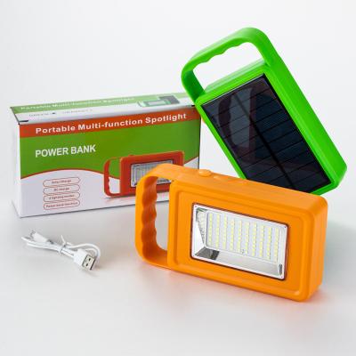 China Solar Led Emergency Lamp USB DC Rechargeabla Power Bank SOS Bulb Light Energy Saving Solar Camping Lamp for sale