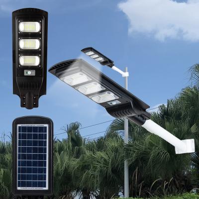 China Best Selling Outdoor Polycarbonate Wall Lamp All Lights Ip65 Outdoor Solar Power System Integrated Solar Panel Led Street Light for sale