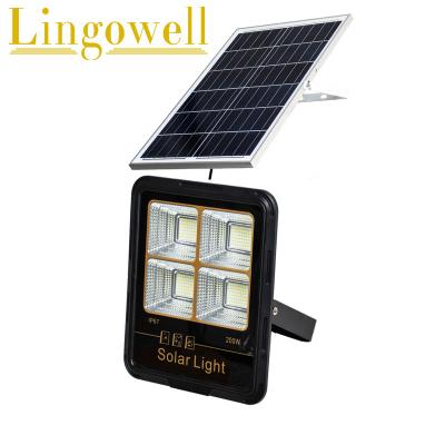 China 200W Outdoor Polycarbonate Wall Lamp Led Flood Light ABS Floodlight Lamp Solar Outdoor Home Solar Light ip65 for sale