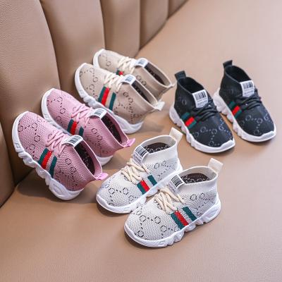 China Breathable Newborn Toddler Shoes Crochet Newborn Sneakers Baby Designer Girl Boy Socks Shoes Baby Athletic Shoes for sale