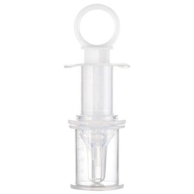 China BPA Free Factory New Wholesale Silicone Baby Squeeze Syringe Medicine Feeder Nipple for sale