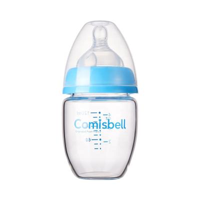 China Manufacturers Colic Baby Bottle BPA Anti Baby Bottles High Borosilicate Free Wide Neck Newborn Baby Bottle for sale