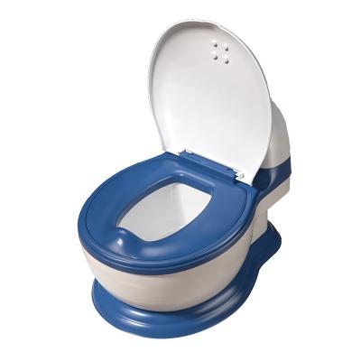 China Baby Go To The Toilet Bowl Seat BPA Free Upgraded PU Cushion F Rocker Design Family Toilet Bowl Seat Essential Children Simulation Toilet Table for sale