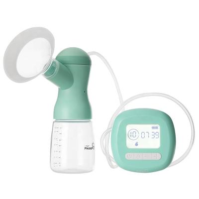 China Hospital BPA Double Grade Silicone Milkpump Free Breast Suckers Electric Non Manual Breast Pump Hands Free for sale