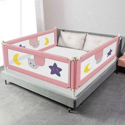 China Protect Baby Portable Crib Fence Safety Bed Rail Guard Baby Crib Corner Edge Guardrail Adjustable Child Protective Device for sale