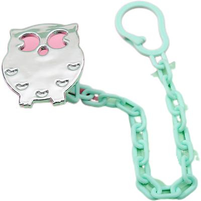 China BPA Free Custom Personalized Baby Silicone Pacifier Chain Beads Animal Chain for sale