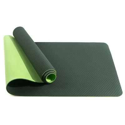 China Double Tape Yoga Mat Design 6mm Non-slip Color for sale