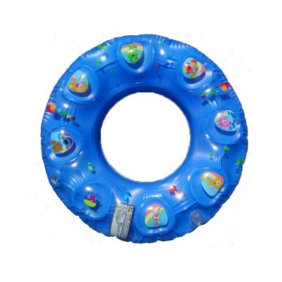 China Wholesale Safe Thick Beach PVC 2 Layers Swimming Rings Toys For Kids Adults 50cm for sale