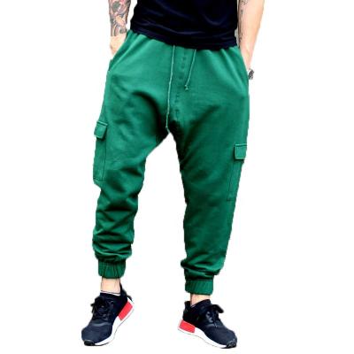 China 2020 new style fashion custom solid color good quality 100% cotton with pocket unisex sweatpants for sale