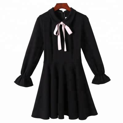 China China custom New Arrival Fashion Sweet Girl Lantern Sleeve Dress for sale