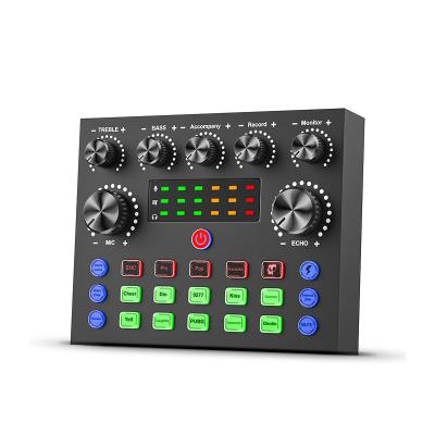 China Noise Canceling Adjustable Recording Interface Sound Card Studio Audio Mixer for sale