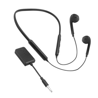 China Neckband Travel Sports Black Noise Canceling Hanging Neckband Gaming Headset Radio for sale