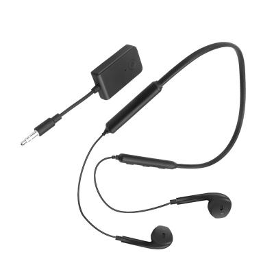 China Neckband Travel Sports Microphone Noise Canceling Earbuds Neckband Wireless Headphones for sale