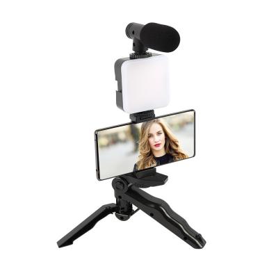 China USB Microphone Live Vlog Equipment With Lightweight Mini Microphone Recording Microphone Tripod Set For PC Laptop Phone for sale