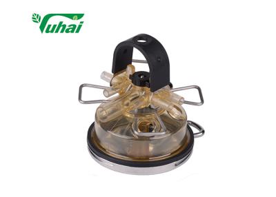 China Transparent Milking Machine Cluster 400CC Volume PSU Raw Material for sale