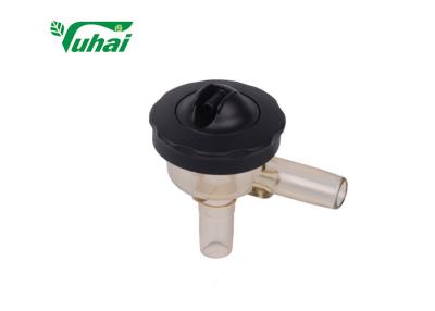 China PSU Material Milking Machine Spare Parts Black Amber Stop Smoking Valve Stop for sale