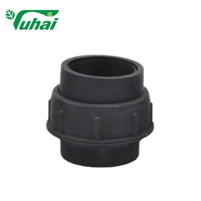 China 256g Weight Plastic Pipe Adapters , 62mm Caliber Black Plastic Pipe Joiners for sale