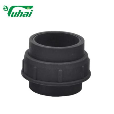 China 11.4 × 11.4 × 8.2cm Size Plastic Pipe Universal Joint , PA Pipe Socket Joint for sale