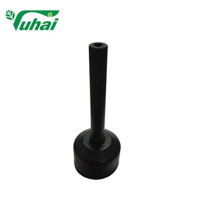 China Vulcanization Long Cleaning Rubber Cup Black Natural Rubber Material Milking Machine Spare Parts for sale